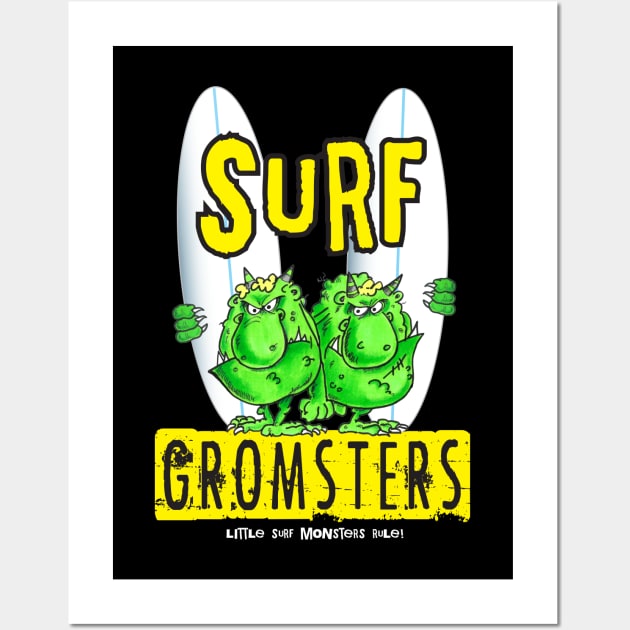 Surf Gromster #1 Wall Art by brendanjohnson